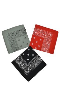 Etnik Desen Bandana 3lü Paket