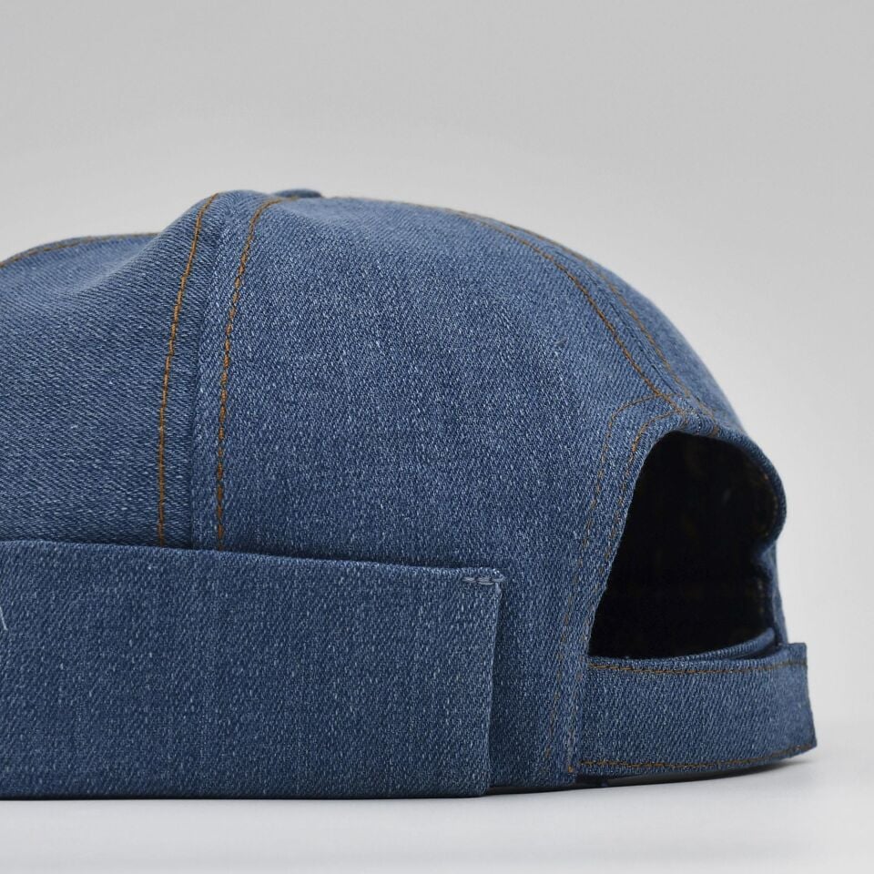 Kadın Kot Şapka Denim Sipersiz Cap