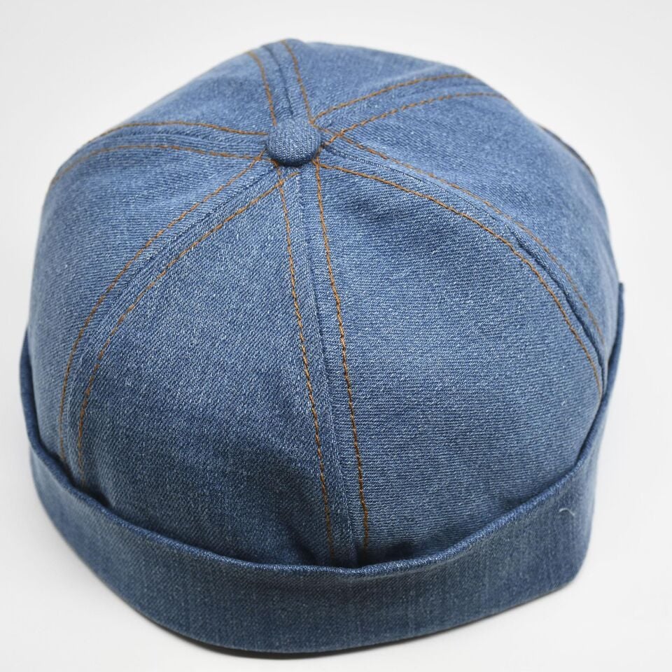 Kadın Kot Şapka Denim Sipersiz Cap