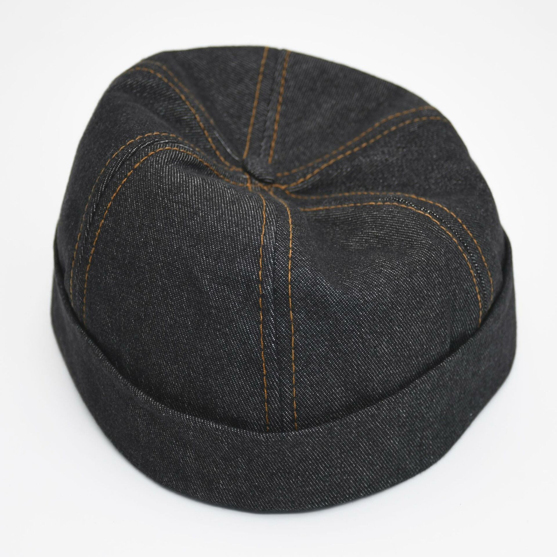 Kadın Kot Şapka Denim Sipersiz Cap Siyah