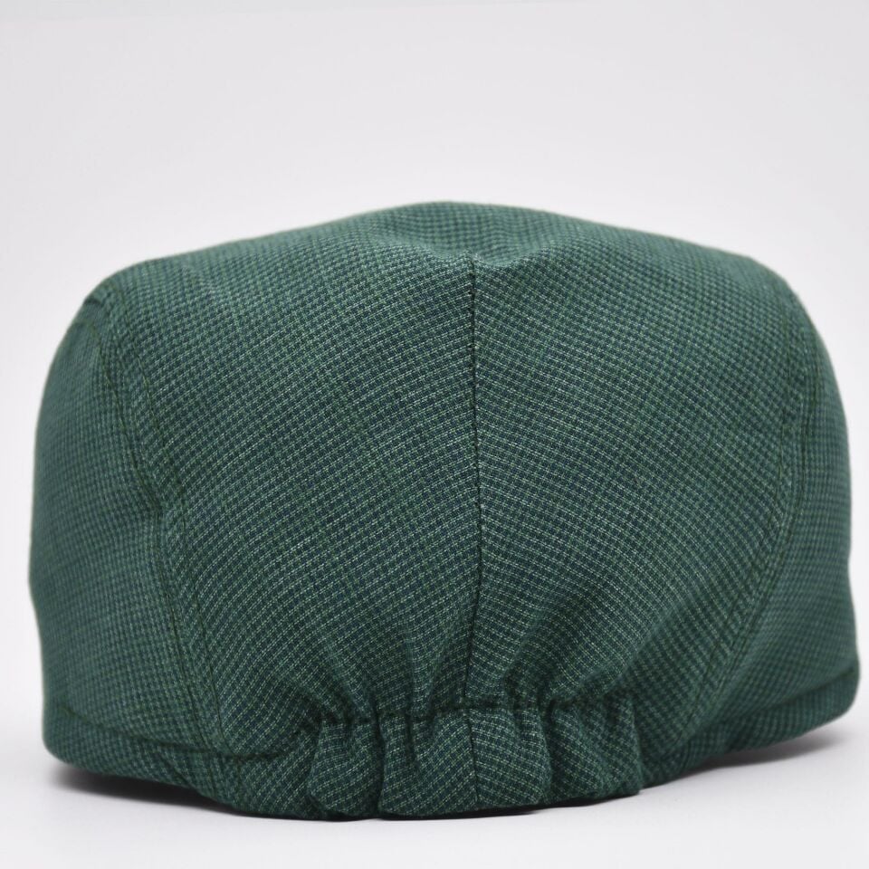 Erkek Kasket Keten Yazlık Flat Cap Şapka