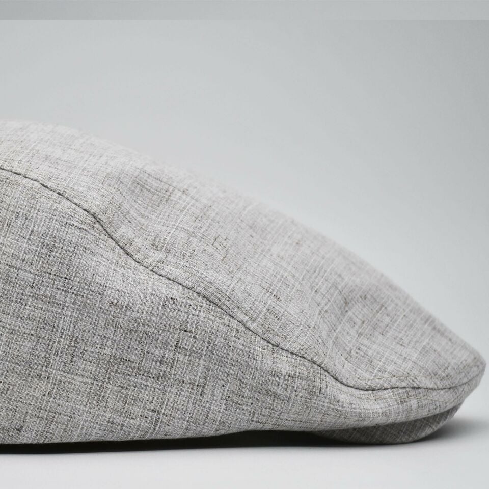 Erkek Kasket Keten Yazlık Flat Cap Şapka