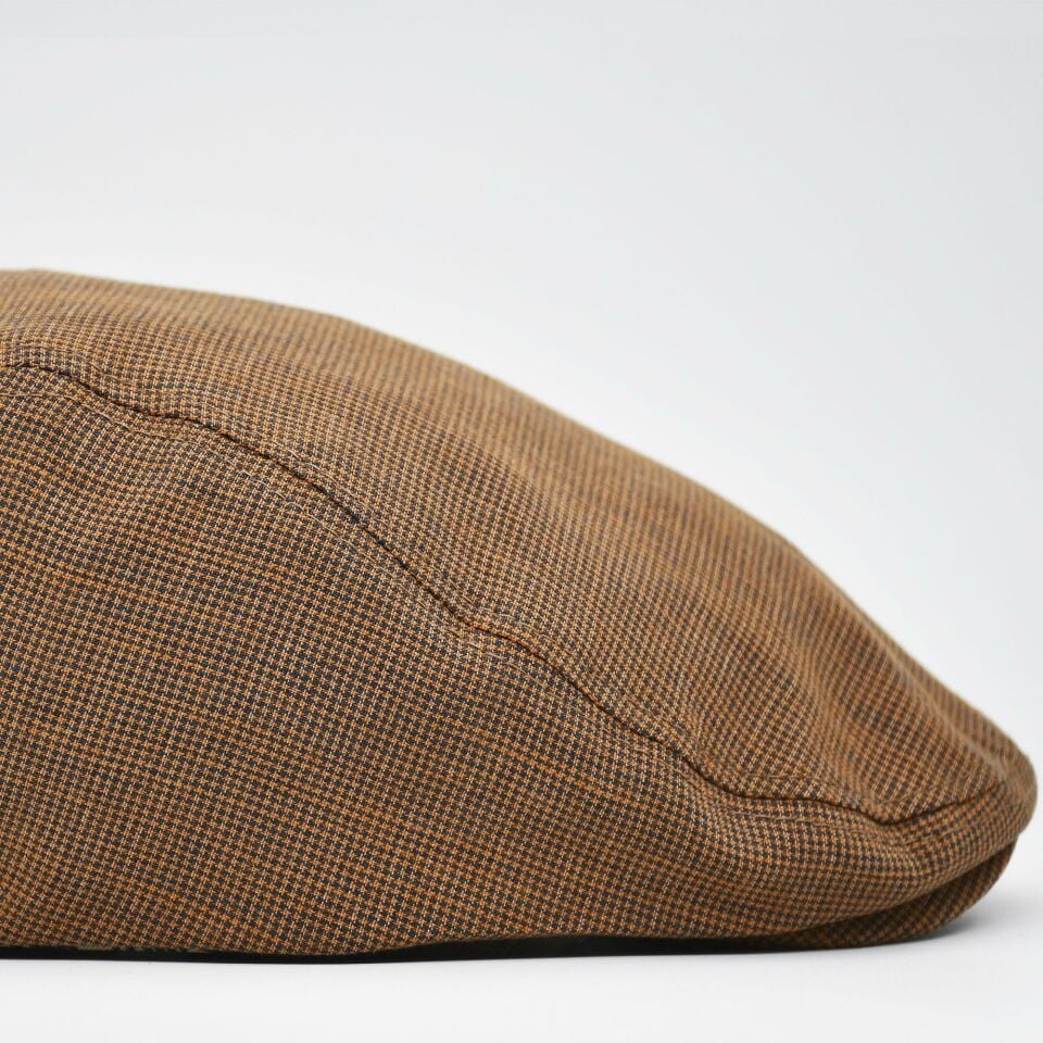 Erkek Kasket Keten Yazlık Flat Cap Şapka