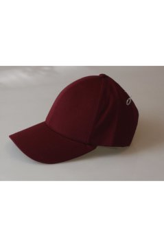 %100 Pamuk Kadın Şapka Kilitli Gabardin Kep-Bordo