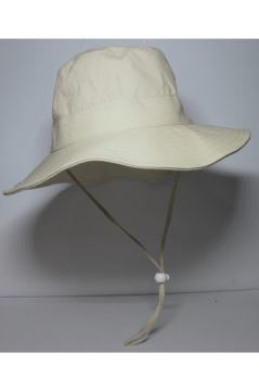 Unisex Bej Yazlık Katlanabilir Safari Şapka
