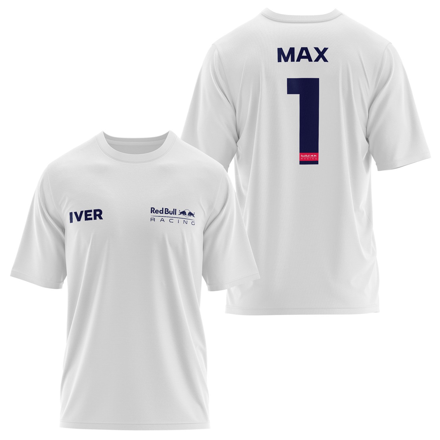 Max Verstappen Red Bull Racing Blue #1 Oversize Tişört