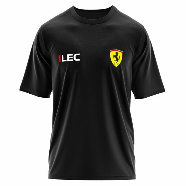 Charles Leclerc Ferrari #LEC ID Oversize Tişört