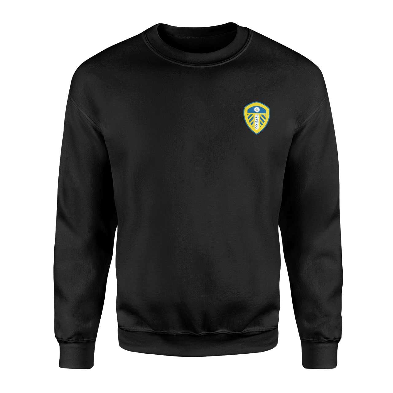 Leeds United Siyah Sweatshirt