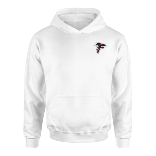 Atlanta Falcons Superior Logo Beyaz Hoodie