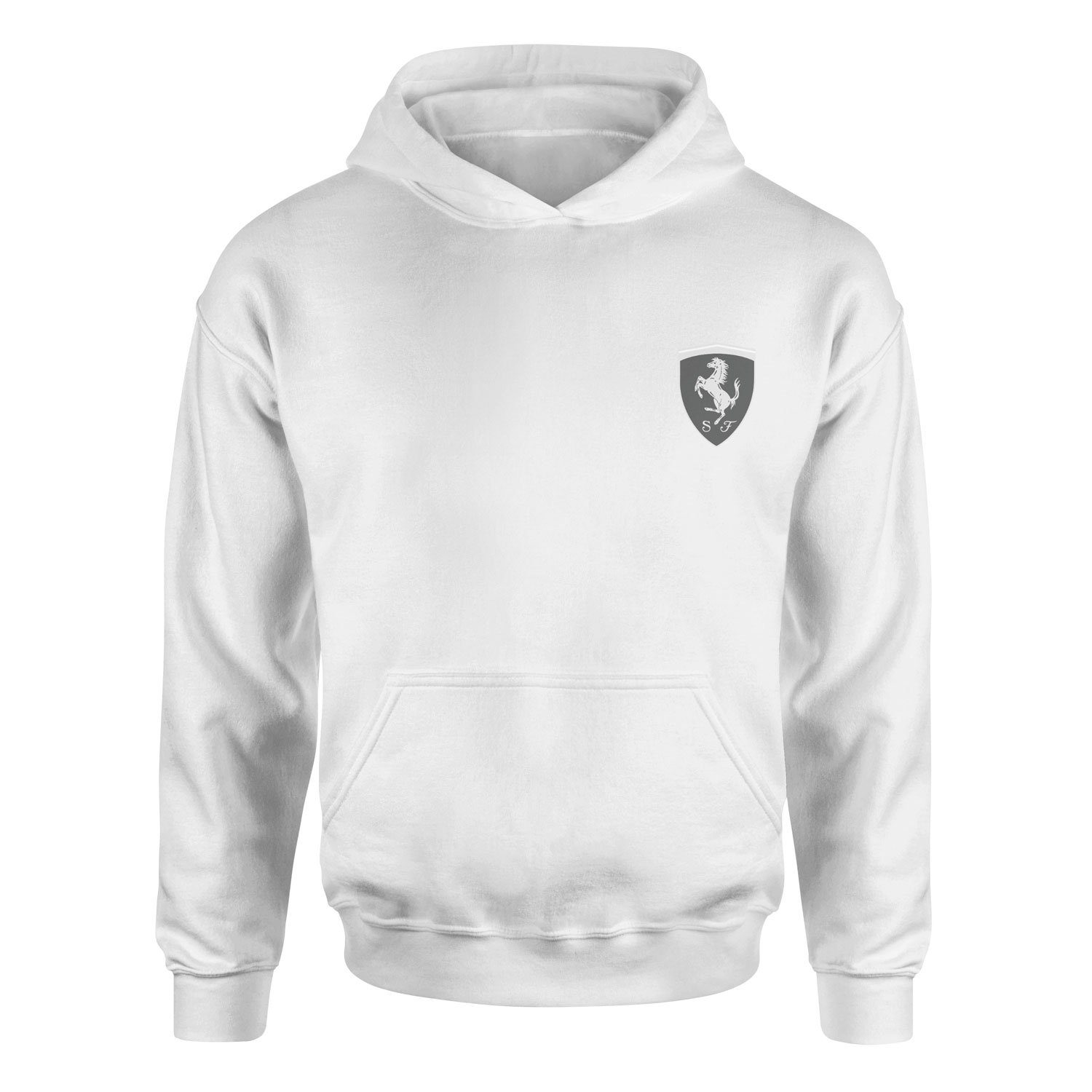 Scuderia Ferrari Muted Black Hoodie S - Beyaz | OUTLET