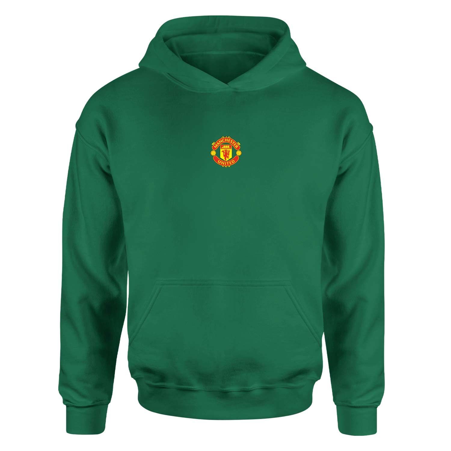 Manchester United F.C. Koyu Yeşil Hoodie