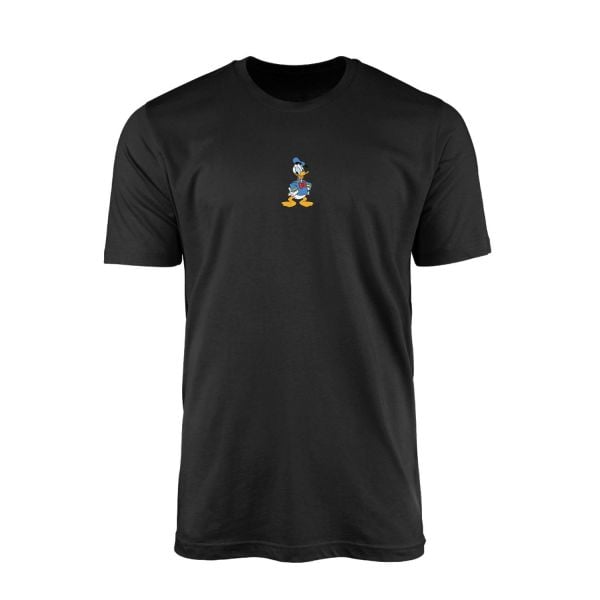 Donald Duck Siyah Tshirt
