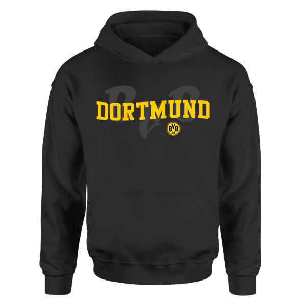 Borussia Dortmund Siyah Hoodie