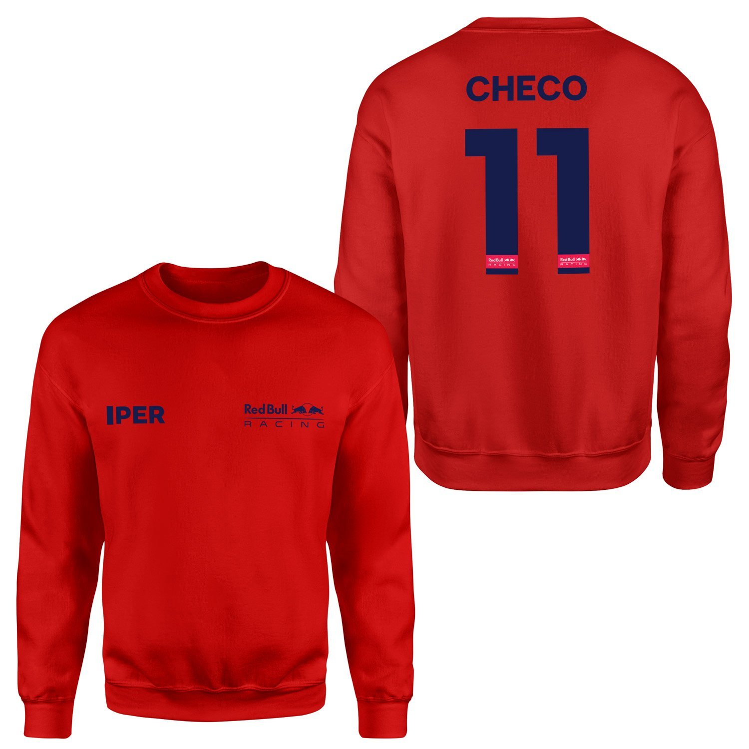 Sergio Perez Red Bull Racing Blue #11 Sweatshirt