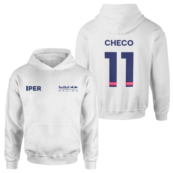 Sergio Perez Red Bull Racing Blue #11 Hoodie