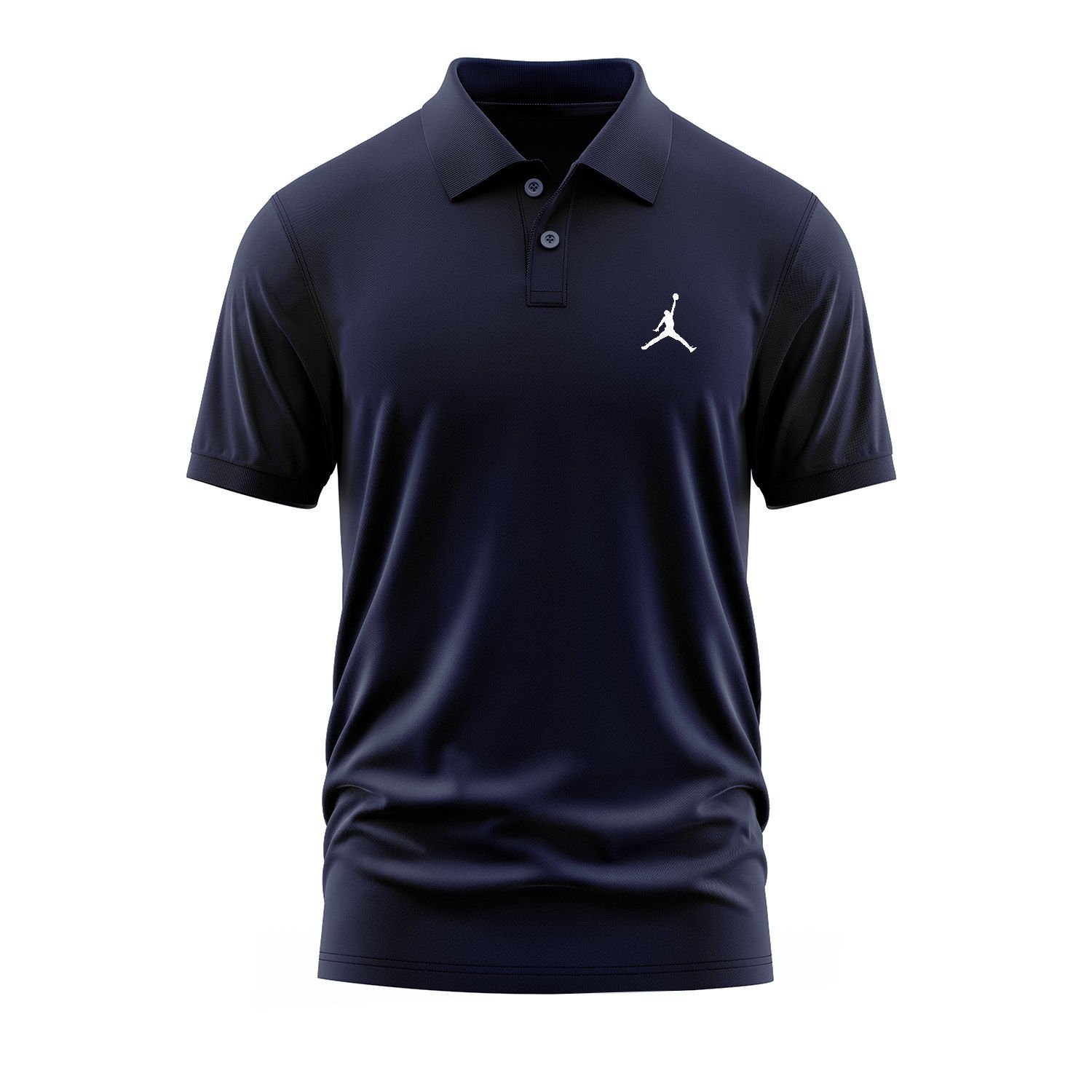 Air Jordan Koyu Lacivert Polo Tişört