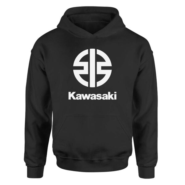 Kawasaki Siyah Hoodie