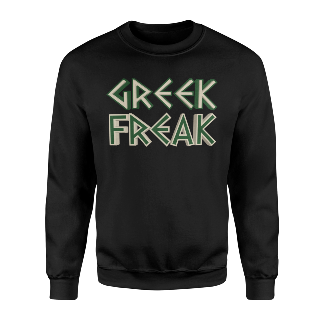 Greek Freak Siyah Sweatshirt