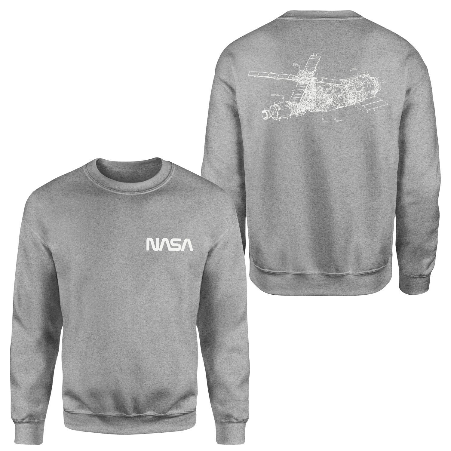 NASA Retro Mechanisms Graphic v2.0 Sweatshirt