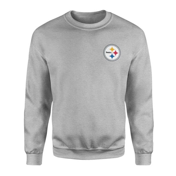 Pittsburgh Steelers Superior Gri Sweatshirt