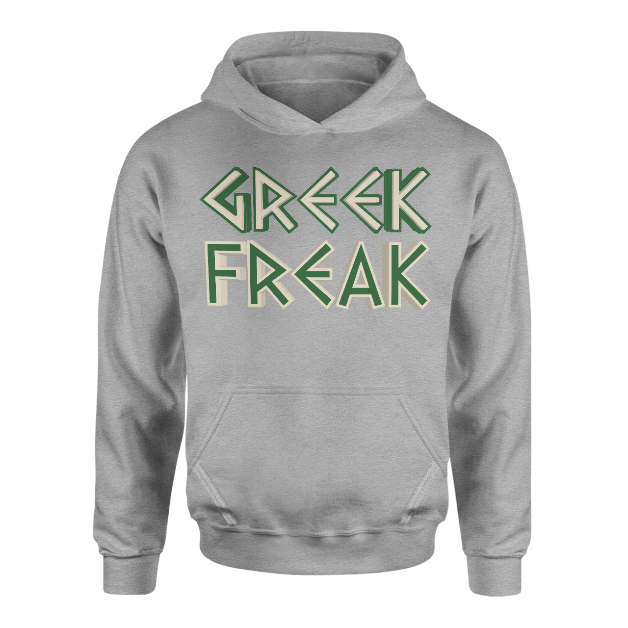 Greek Freak Gri Hoodie