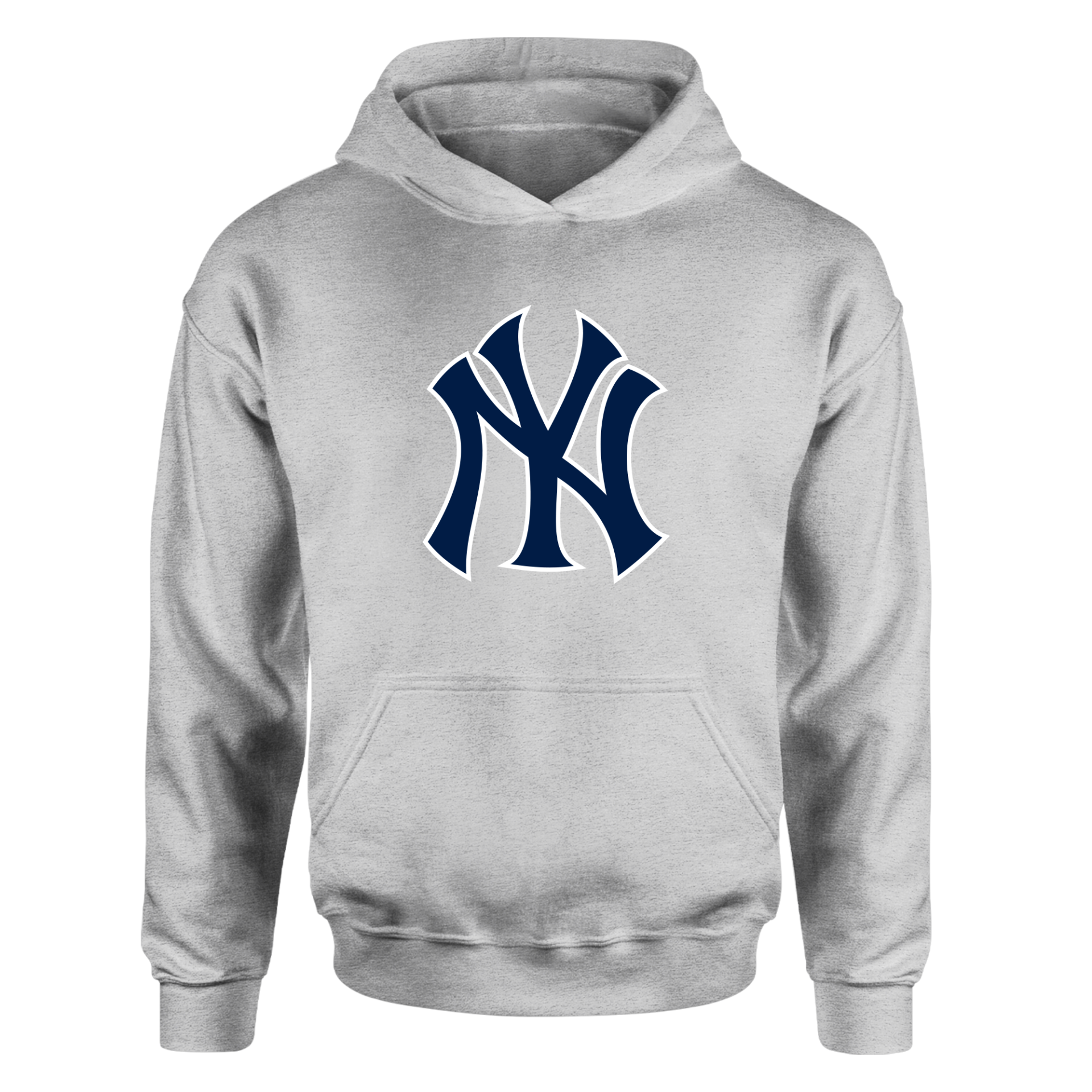NY Yankees Gri Hoodie