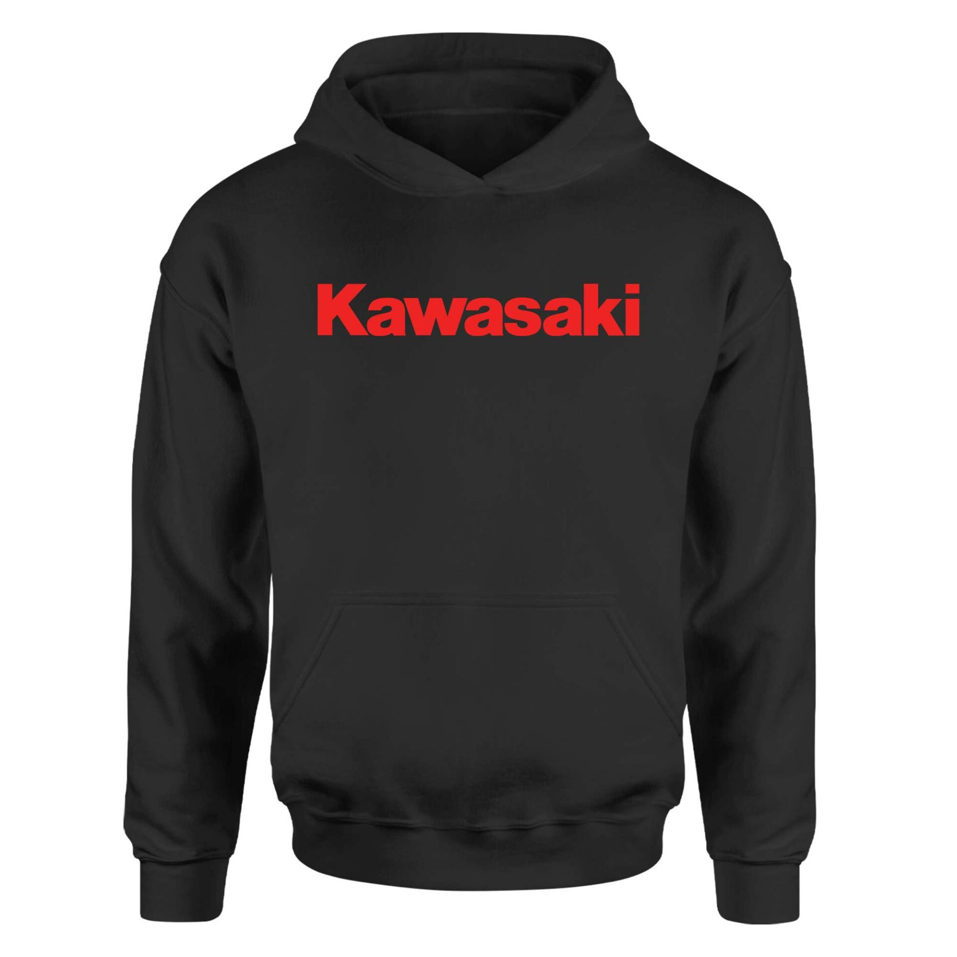 Kawsaki Red Siyah Hoodie