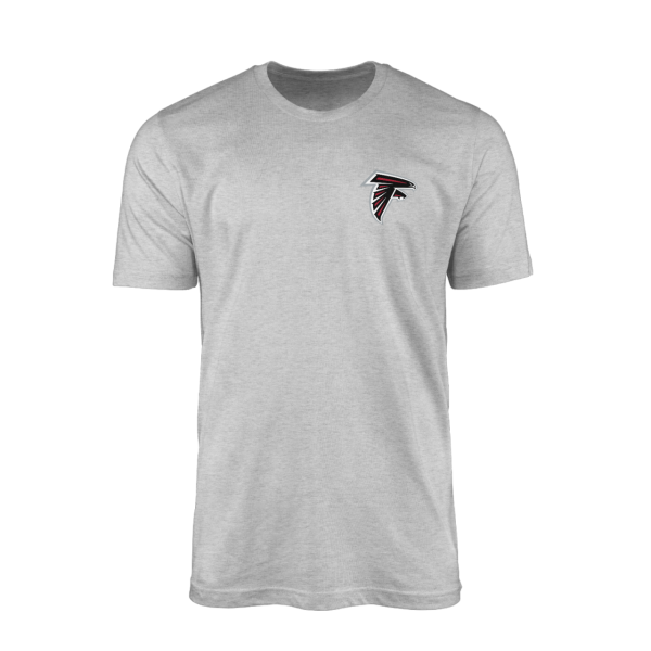 Atlanta Falcons Superior Logo Gri Tshirt