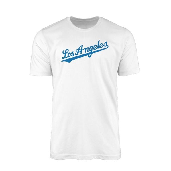 LA Dodgers Beyaz Tshirt