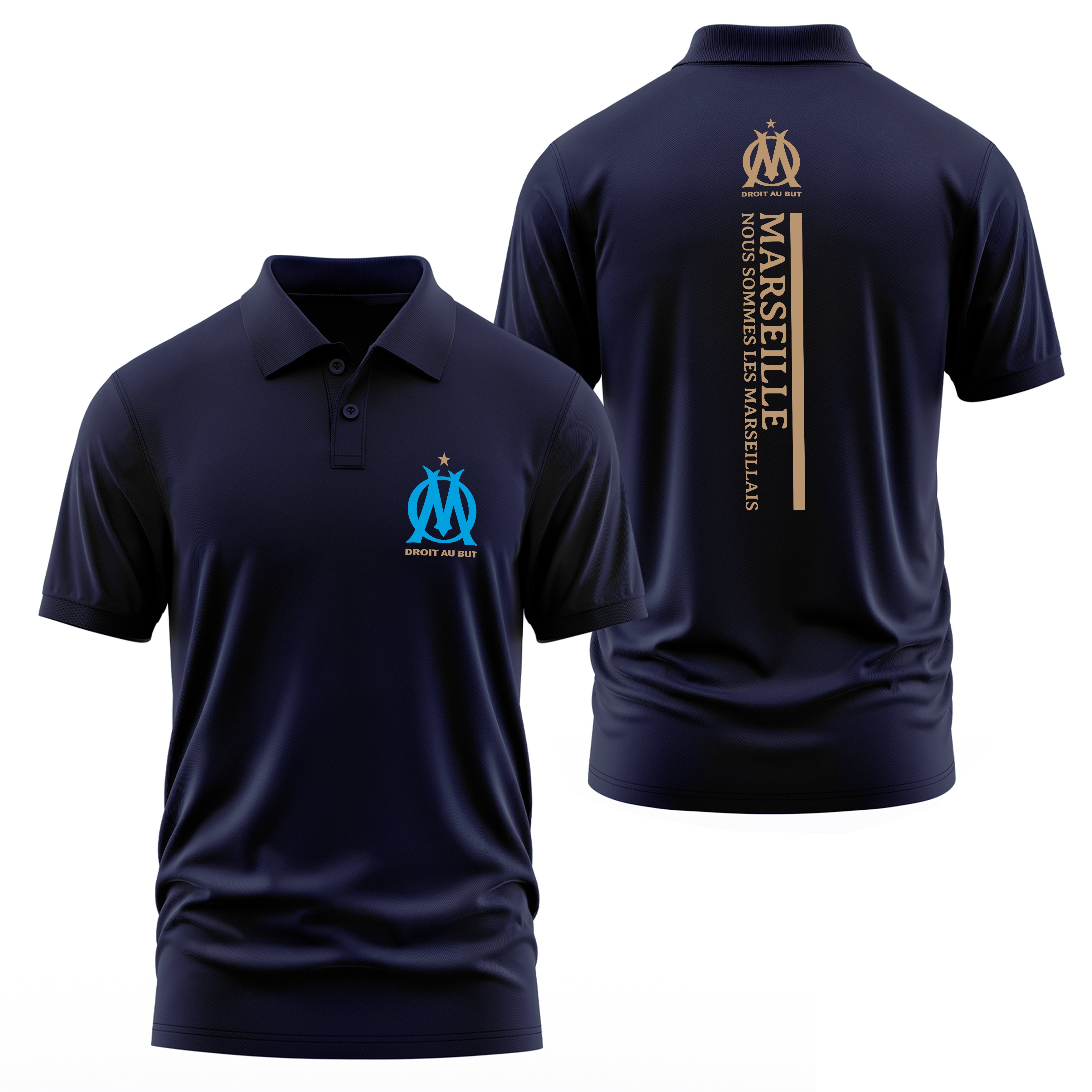 Olympique Marseille Polo Tişört