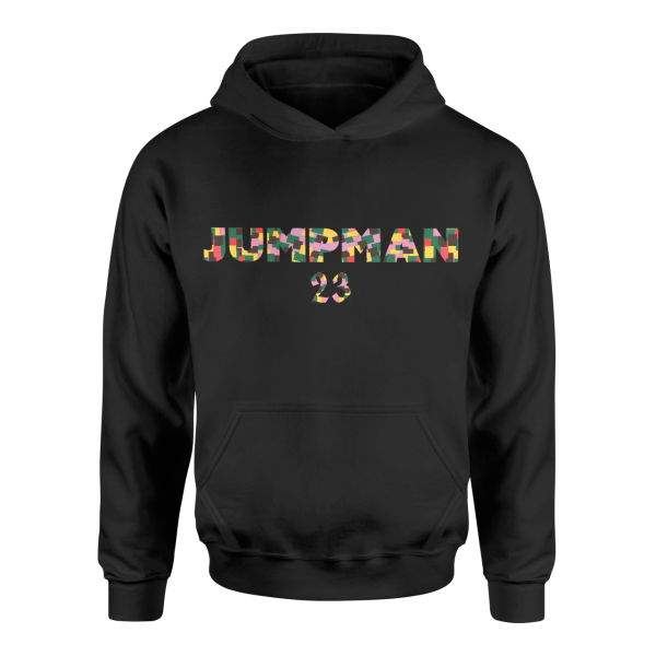 Air Jordan Jumpman 23 Siyah Hoodie