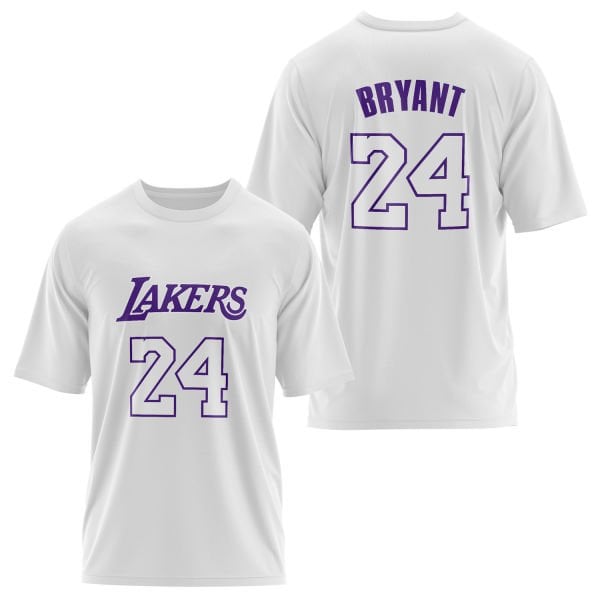 Kobe Bryant 24 Lakers Forma Oversize Tişört