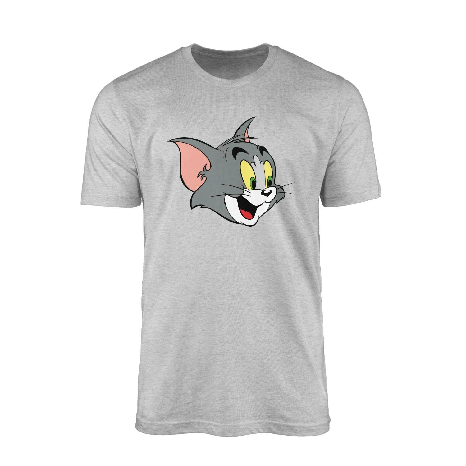 Tom ve Jerry Gri Tişört