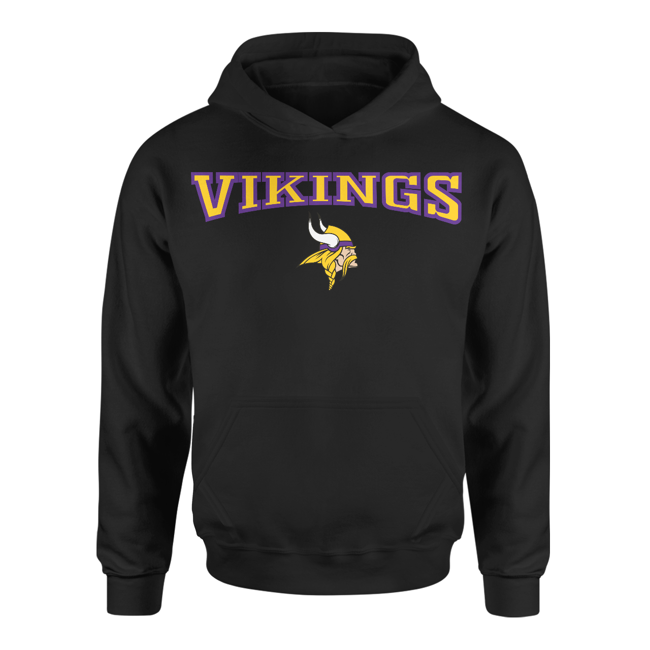 Minnesota Vikings Siyah Hoodie