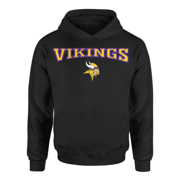 Minnesota Vikings Siyah Hoodie