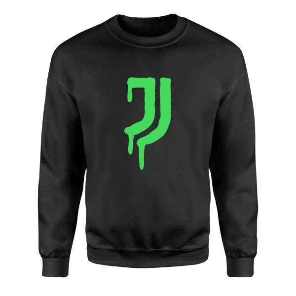 Juventus Acid Green Sweatshirt L - Siyah | OUTLET