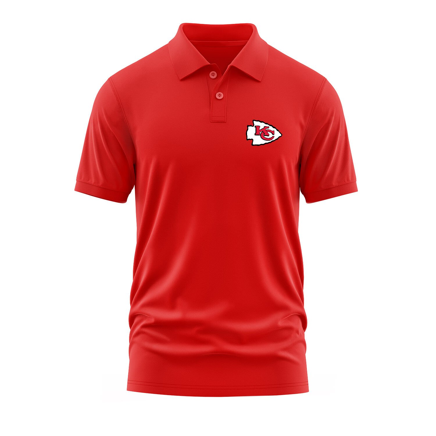 Kansas City Chiefs Kırmızı Polo Tişört