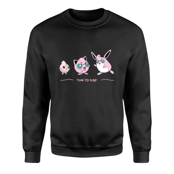 Jigglypuff Evolution | Time to Sleep Sweatshirt