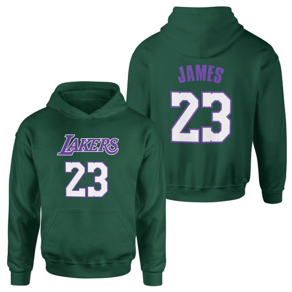 LeBron James 23 Lakers Forma Hoodie