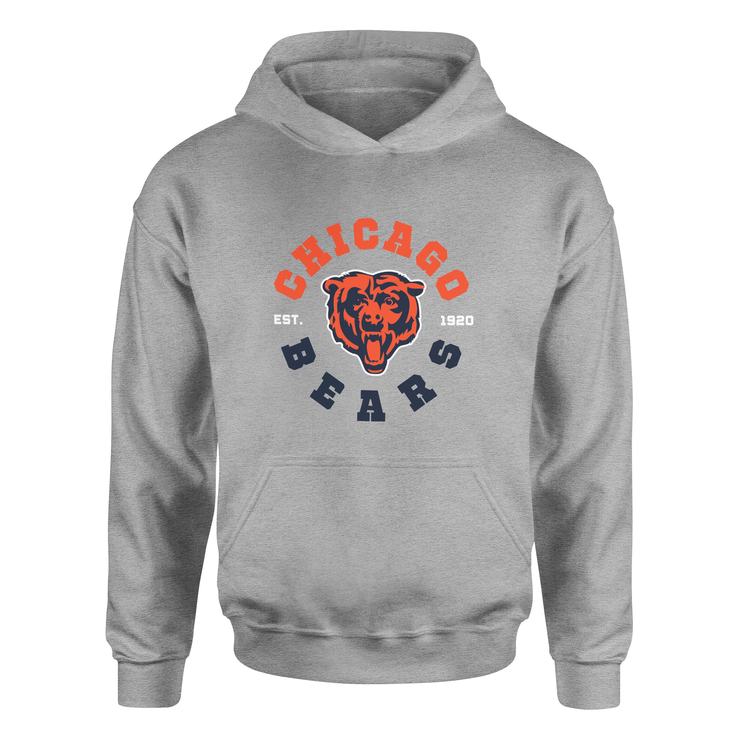 Da Bears Chicago BEARS Hoodie S Gri Chicago Bears Urunleri