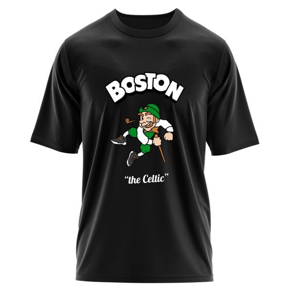 Celtics Cartoon Oversize Tişört