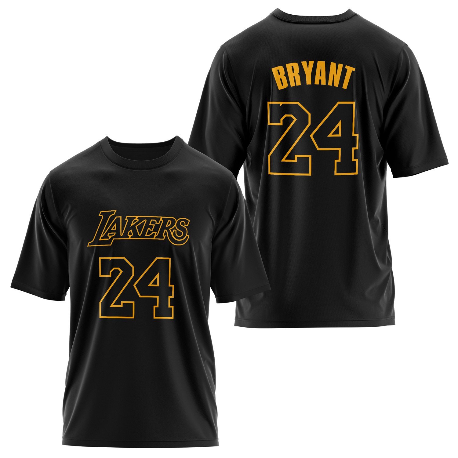 Kobe Bryant 24 B&G Lakers Forma Oversize Tişört