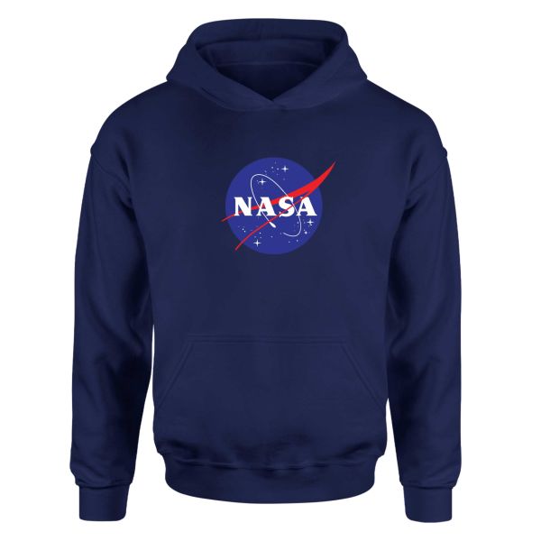 NASA Lacivert Hoodie