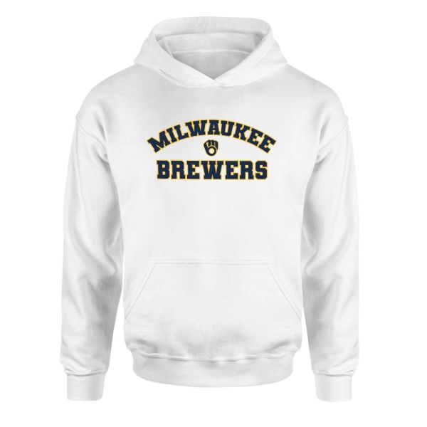 Milwaukee Brewers Beyaz Hoodie