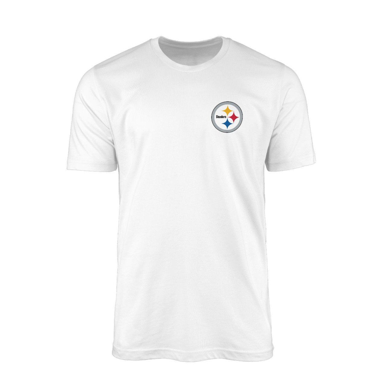 Pittsburgh Steelers Superior Logo Beyaz Tshirt