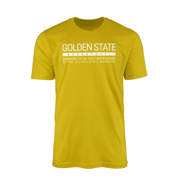 Golden State Basketball Sarı Tshirt