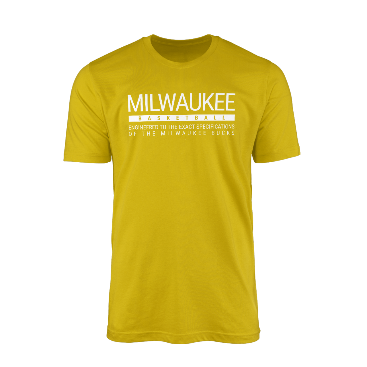 Milwaukee Basketball Sarı Tshirt