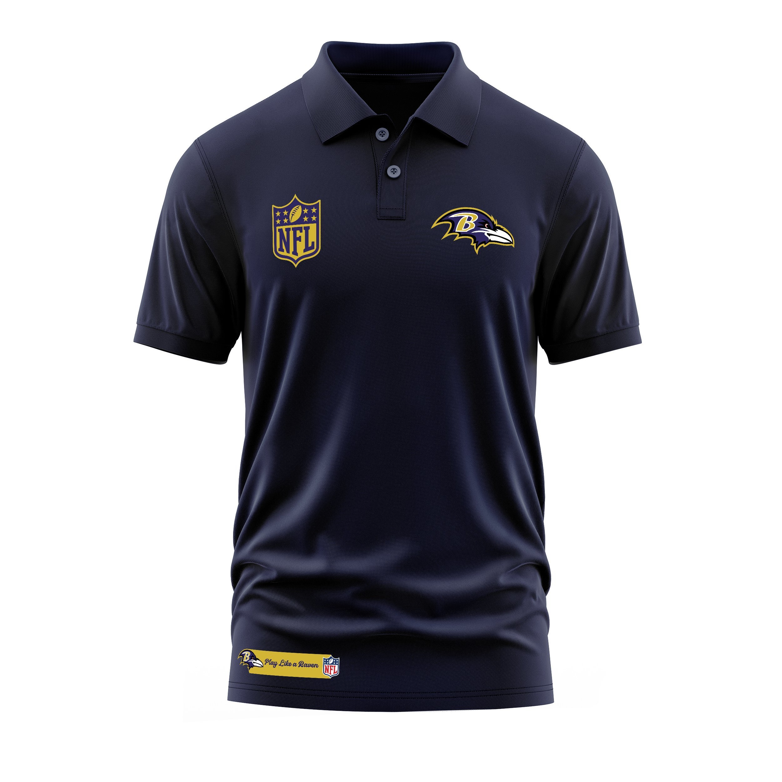 Play Like a Raven Baltimore Ravens MVP Polo Tişört