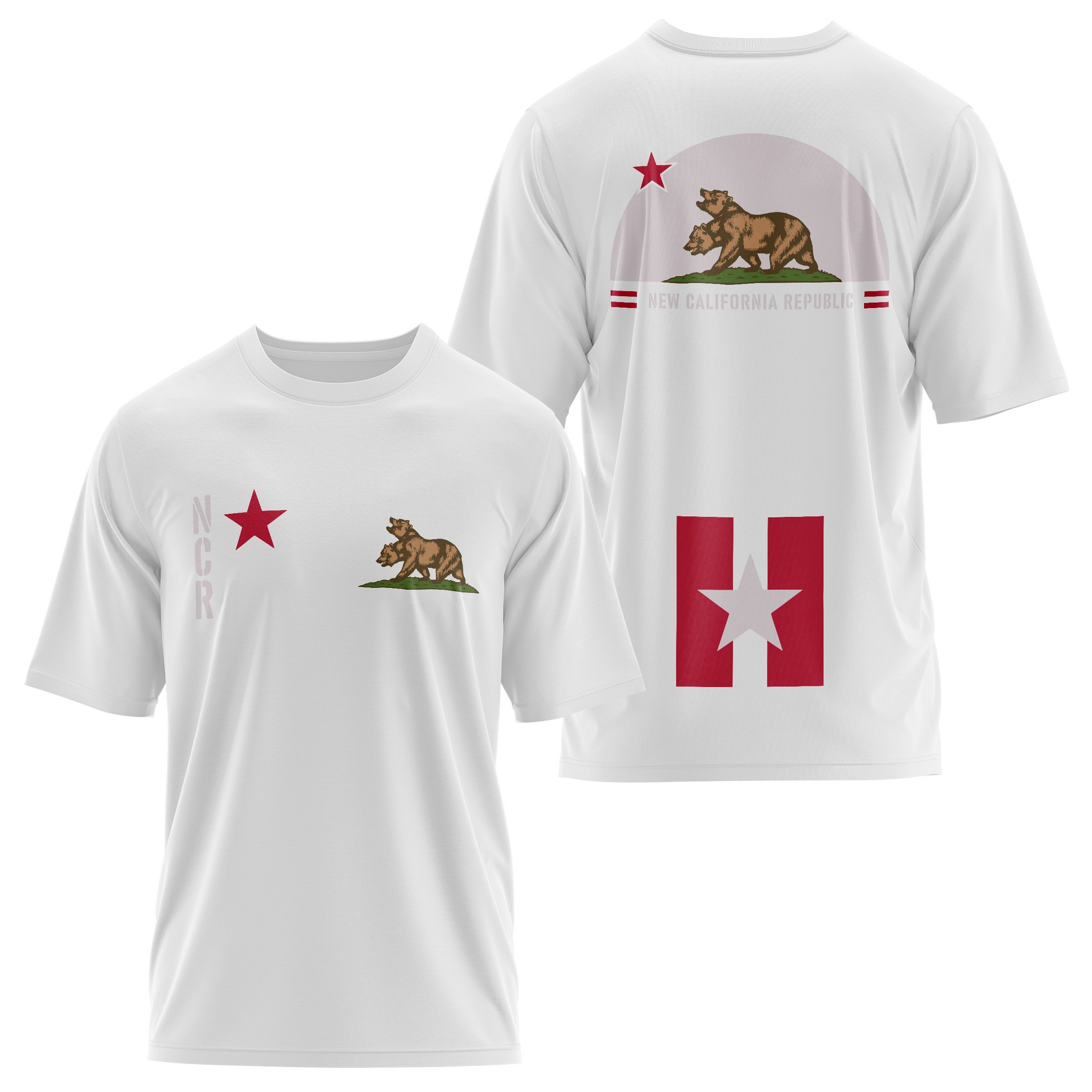 New California Republic NCR Star Edition Oversize Tişört