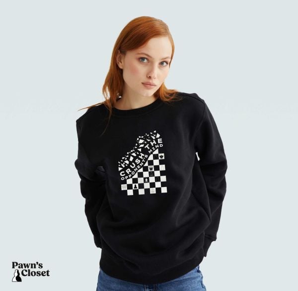 Pawn's Closet™﻿  Crush The Opponent's Mind Sweatshirt